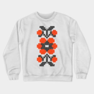 Floral traditional design 08 Crewneck Sweatshirt